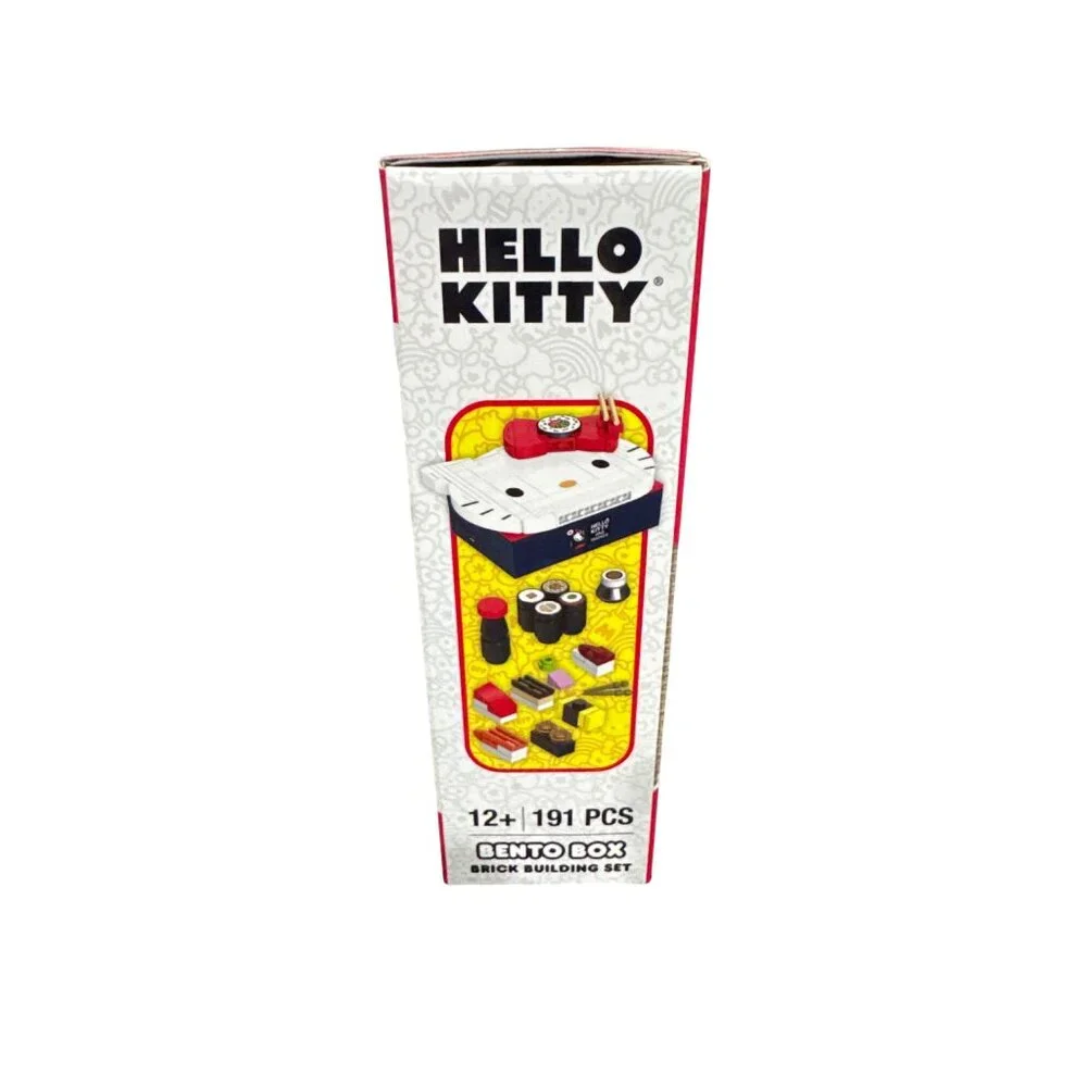 Hello Kitty Bento Box Brick Building Set 12+ 191 Pieces Compatible With Major Br